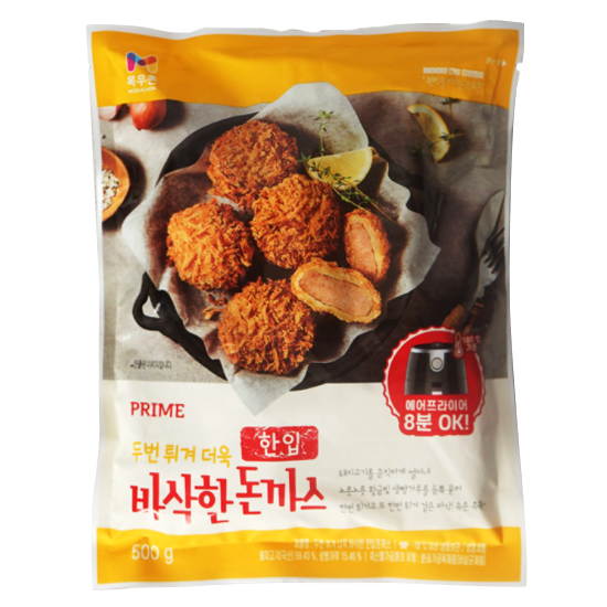 목우촌 프라임 한입 돈까스 500g (3개)