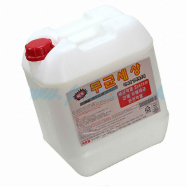 무균세상19L 유해세균완전박멸세제 살균세정제 집안 오염 호텔 병원 음식점 살균세척 악취제거제 무균무때 찌든때제거제