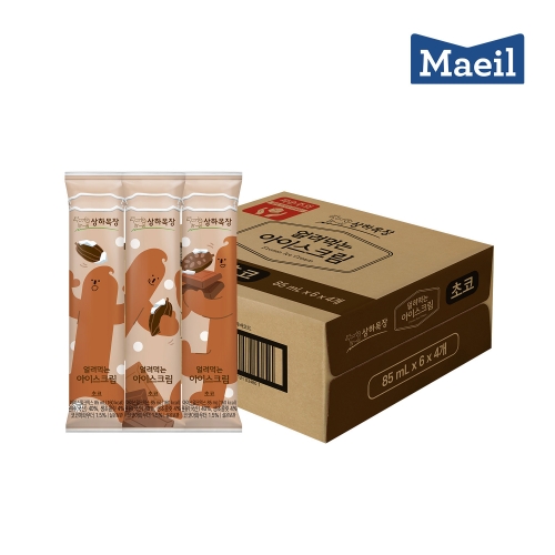 매일유업 상하목장 얼려먹는 아이스크림 초코 85ml