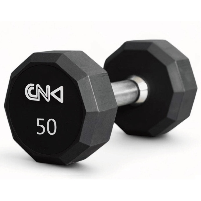 씨앤케이 10각 우레탄 아령 (50kg, 1개)_이미지