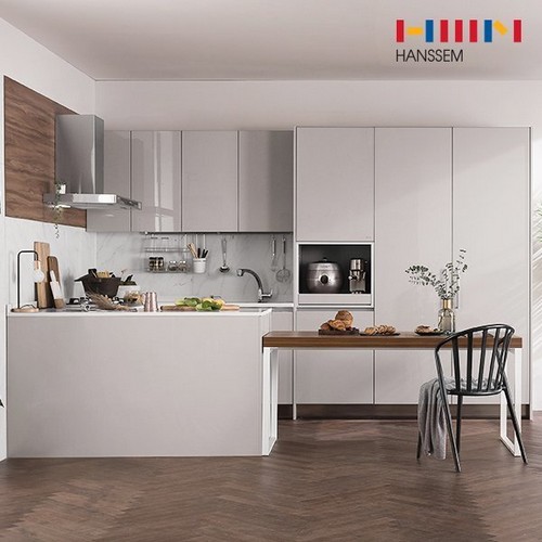 한샘 유로300 도브 ㄱ자 기본형 (~5.5m)_이미지