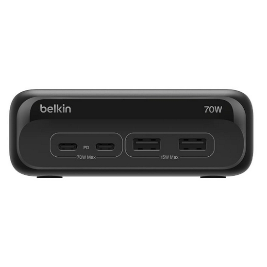 벨킨 PD PPS 70W GaN 데스크탑 충전 스테이션 SRZ001 (2AC+4USB)_이미지