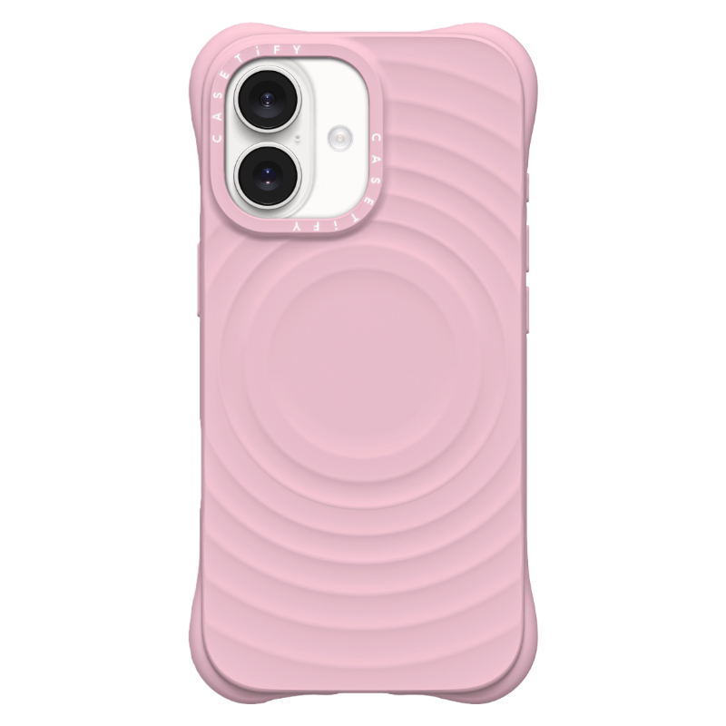 CASETIFY 아이폰 17 Ripple 휴대폰 케이스 Pink