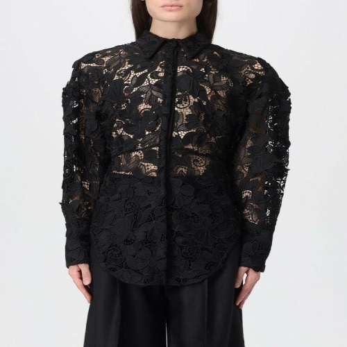 블루마린 BLUMARINE 라프리마 여성 셔츠 4C203A N0990 블랙 /6_이미지
