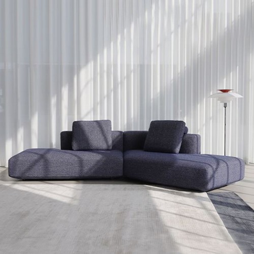 바이리네 플로 데이베드 라운지 패브릭 소파 4인용