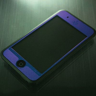 슈피겐 iPod Touch 플라즈마 칼라 메탈 플레이트[블루투톤]
