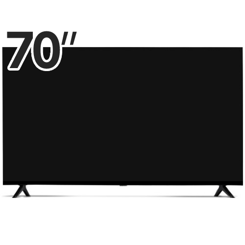 아이티스토리글로벌 티비아울렛 70인치 제로베젤 UHD 4K LED TV (스탠드)