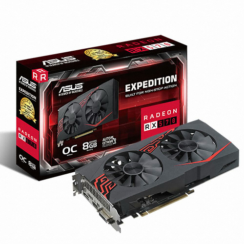 ASUS EX �󵥿� RX 570 O8G D5 8GB