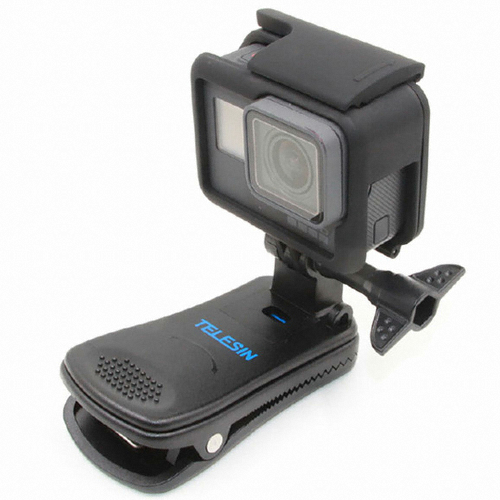 텔레신 360도 회전식 악어클립 집게 마운트