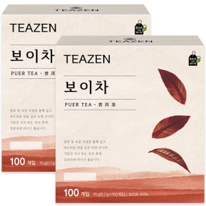티젠 보이차 티백 0.7g 100개입 2개_이미지