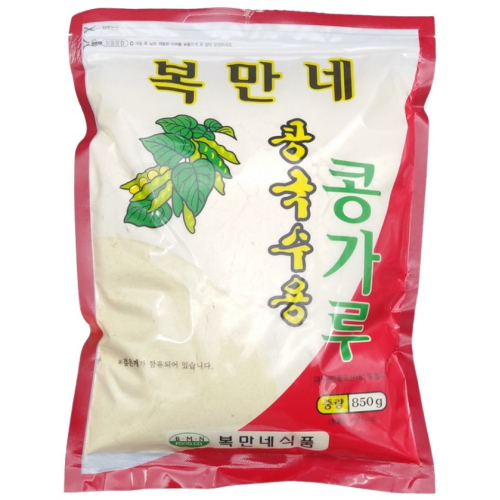 복만네식품 콩국수용 콩가루 850g (15개)