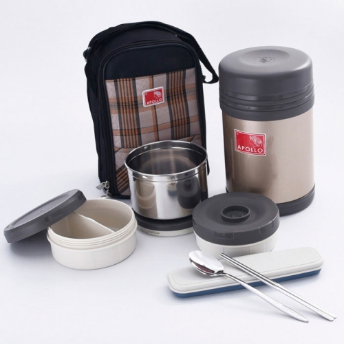 아폴로 보온 도시락 1600ml (APL-1600)_이미지