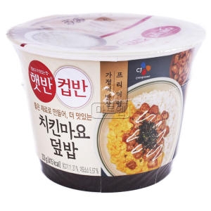 CJ제일제당 햇반 컵반 치킨마요덮밥 233g (3개)_이미지