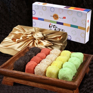 [불명] 오색경단/찹쌀떡 떡 선물_이미지