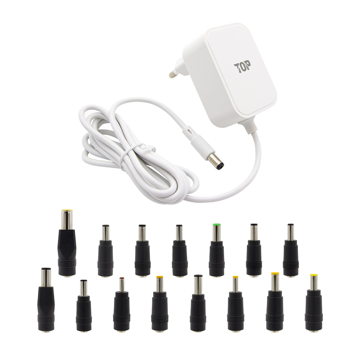 HDTOP DC 24V 1A 화이트 어댑터 (HT-AD169 / 15종 젠더)