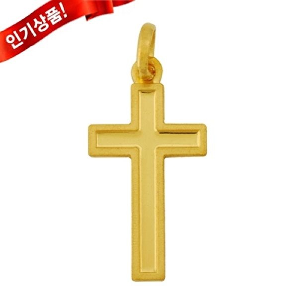 혼골드모아 골드모아 [십자가] 순금 메달 24k 3.75g