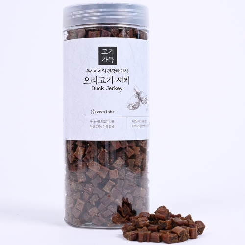 제로랩스 고기가득 오리고기 져키 1kg (1개)_이미지