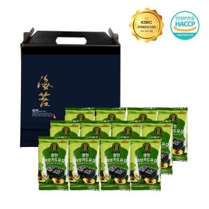 광천맛김식품 해달음 아보카도유 도시락김 선물세트 12봉 (1개)_이미지