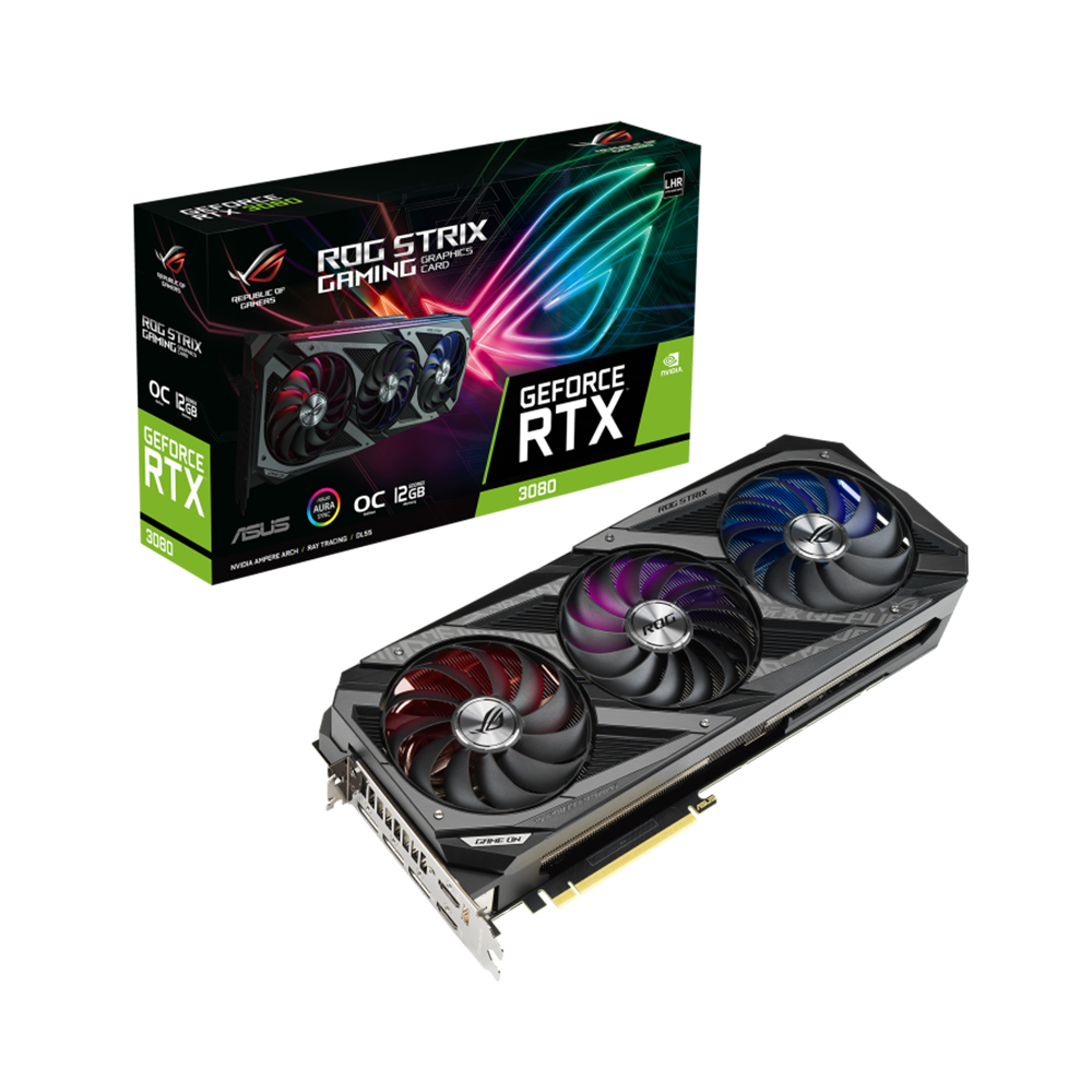 ASUS ROG STRIX 지포스 RTX 3080 O12G GAMING OC D6X 12GB_이미지