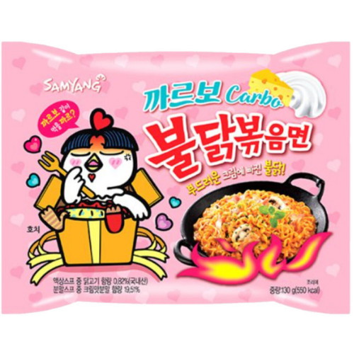 삼양식품 까르보 불닭볶음면 130g (5개)_이미지