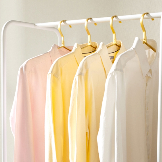 까사마루 2단 멀티 라운드 행거 700 (1개)_이미지