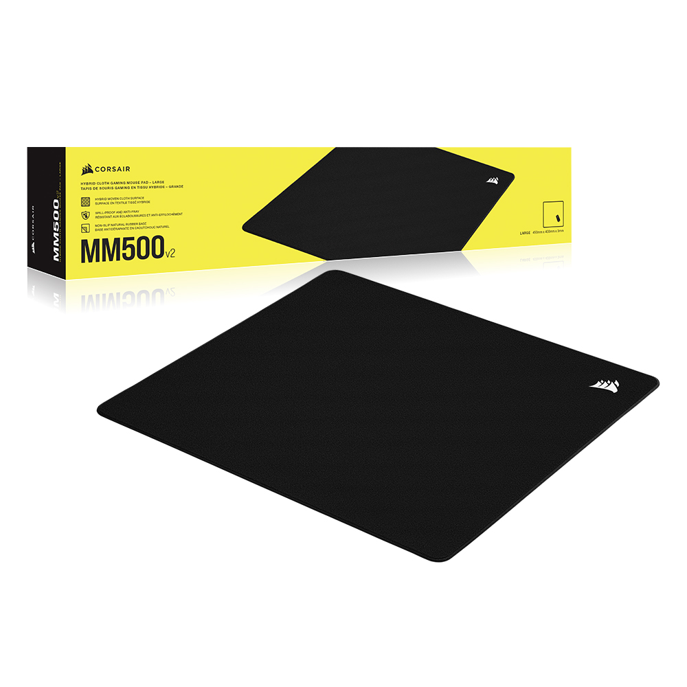 CORSAIR MM500 v2 Hybrid Cloth Large