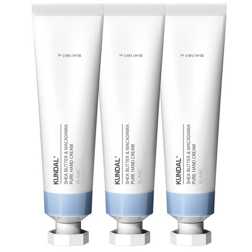 쿤달 퓨어 핸드크림 블랑 50ml (3개)