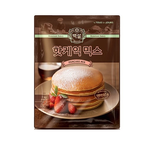 CJ제일제당 백설 핫케익믹스 1kg (1개)