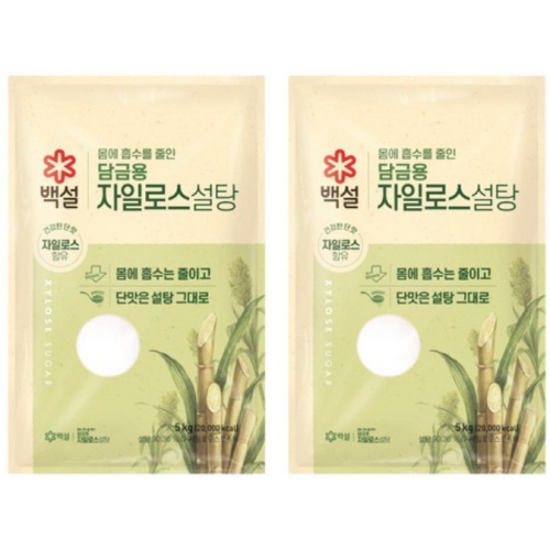 백설 자일로스 설탕 5kg (2개)_이미지