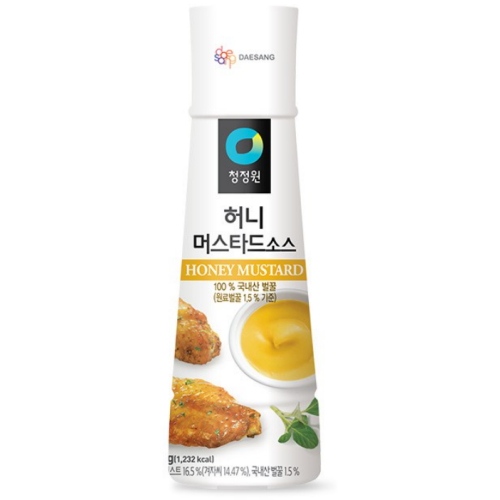 청정원 허니 머스타드소스 320g (6개)_이미지