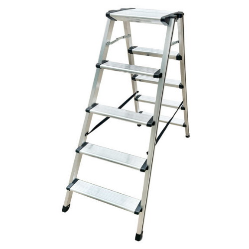 아이지 알루미늄 접이식 A형 광폭형 사다리 (5단)_이미지
