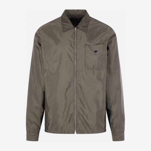 프라다 나일론 체스트 포켓 오버셔츠 SC847SOOO 1WQ9F0Z58