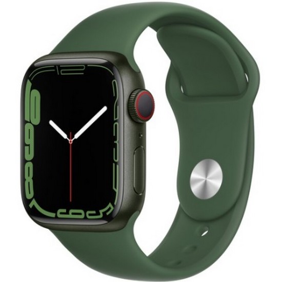 APPLE 워치 시리즈7 41mm 그린 알루미늄 (스포츠밴드)