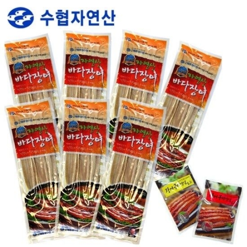 근해통발수협 프리미엄 자연산 바다장어 3미 240g [7개]