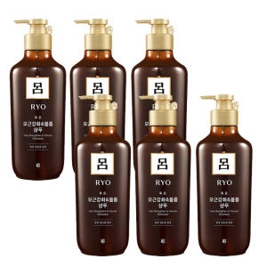 려 흑운 모근강화 볼륨케어 샴푸 550ml (6개)_이미지