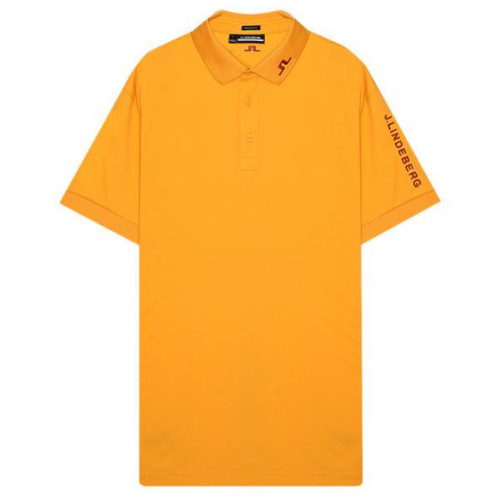 제이린드버그 투어 테크 레귤러 핏 폴로 GMJT07642 (I040, 시트러스)