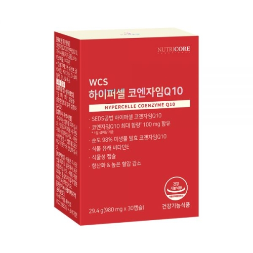 뉴트리코어 WCS 하이퍼셀 코엔자임Q10 30정 (1개)_이미지