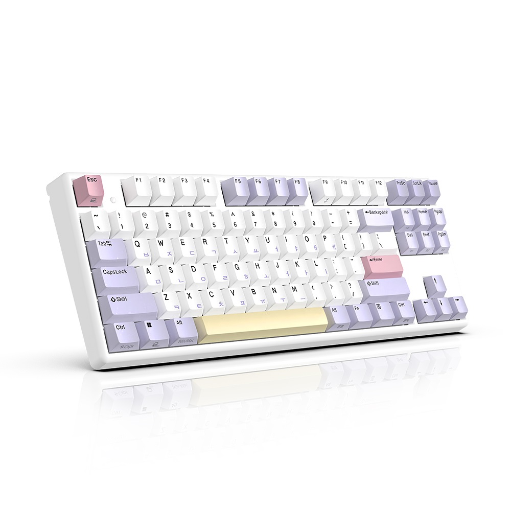 한성컴퓨터 GK893B 염료승화 EDITION 유무선 무접점 (Purple Heart)_이미지