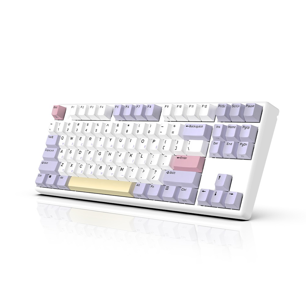 한성컴퓨터 GK893B 염료승화 EDITION 유무선 무접점 (Purple Heart)_이미지