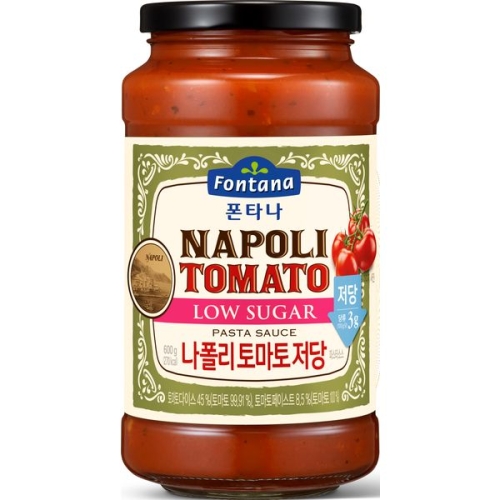  폰타나 나폴리 저당 토마토 파스타소스 600g [1개]