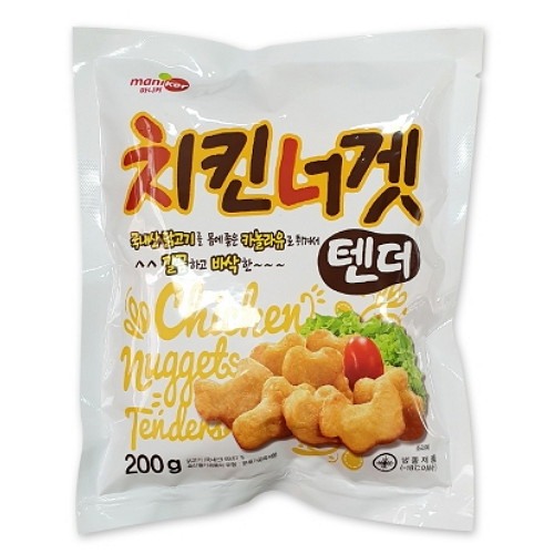 마니커 치킨너겟 텐더 200g (1개)_이미지