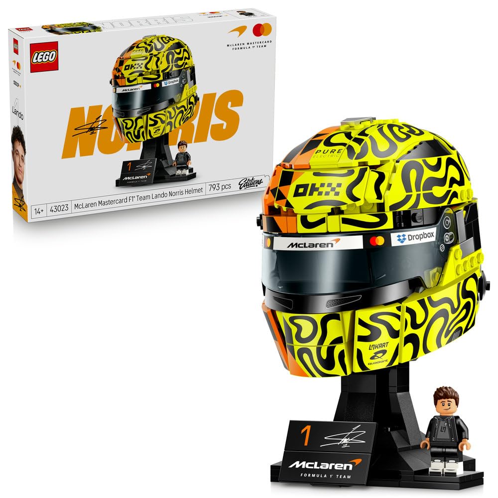 레고  McLaren Mastercard F1® Team 랜도 노리스 헬멧 (43023)[일반구매]