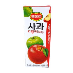 롯데칠성음료 델몬트 사과 드링크 190ml (20개)_이미지