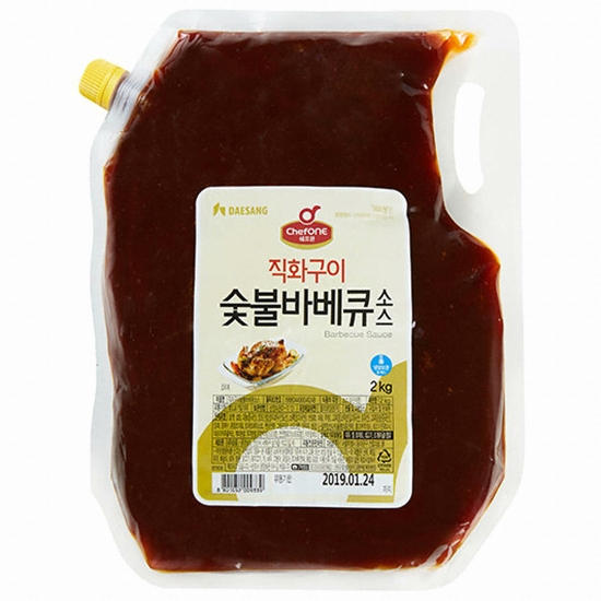 직화구이 숯불바베큐 소스 2kg