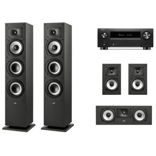 데논 AVC-X3800H + 폴크오디오 XT60 + XT15 5채널이미지입니다. 누르면 해당 게시물로 새창이동합니다.