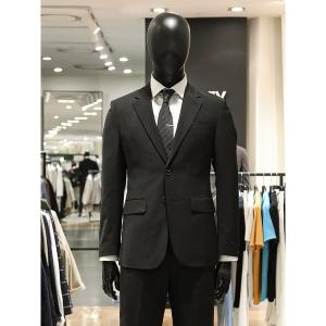  킨록 리얼 블랙 모 100% 슬림핏 신축성 좋은 4계절 정장_CCS98C216