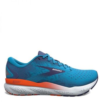 Brooks 남성 고스트 16 트레이너 파랑/주황 7646114