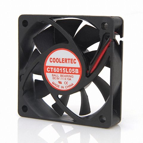 COOLERTEC CT-6015L05B-2P 볼 저소음(5V)_이미지