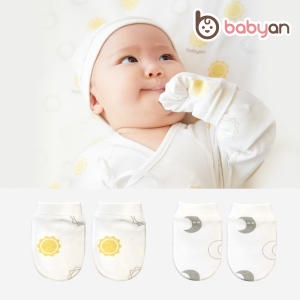  베이비앙 심볼라인 순면 신생아 손싸개 3종 (FB-BOO7)