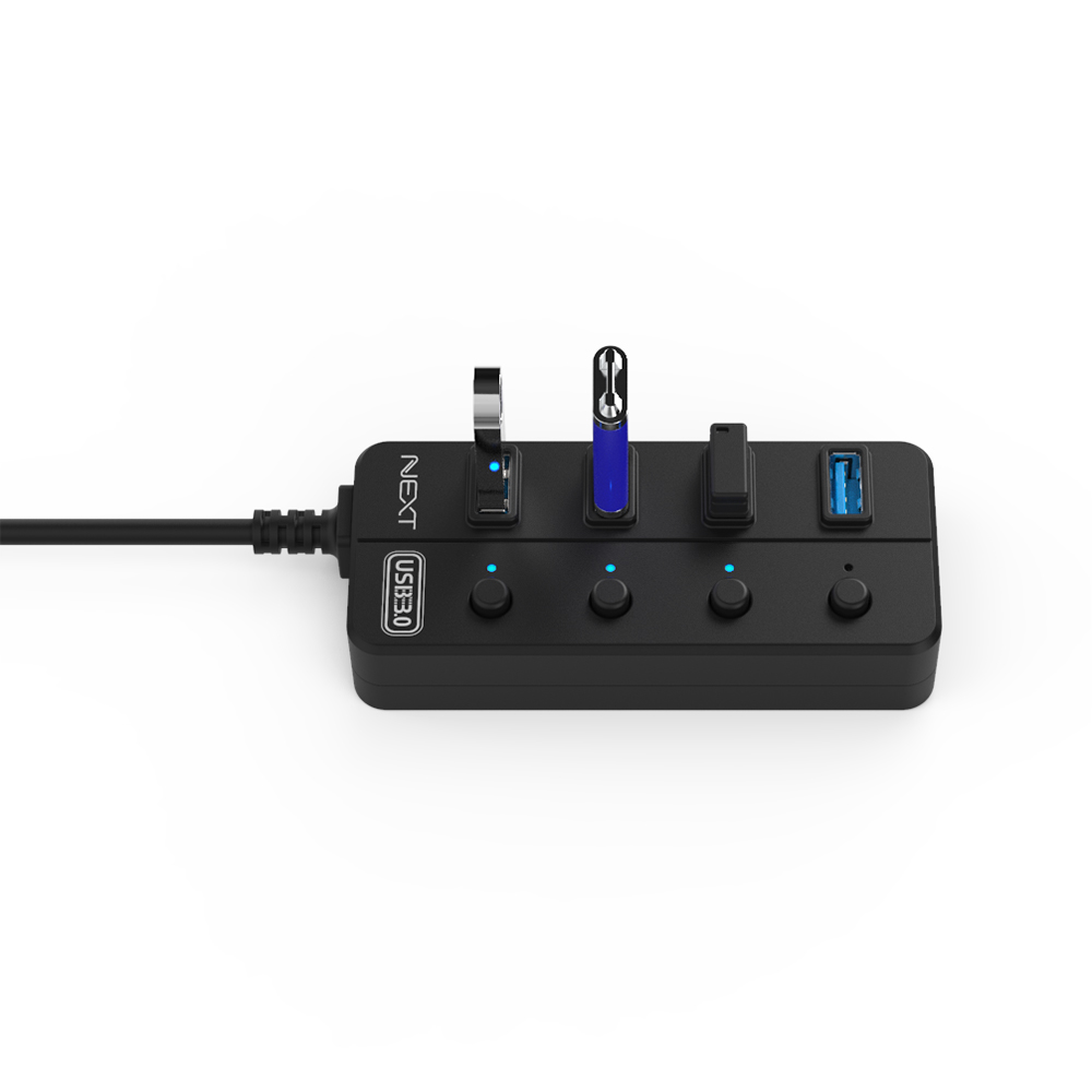 이지넷유비쿼터스 넥스트 NEXT-715TC (4포트/USB 3.0 Type C)_이미지